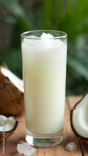 Refreshing Coconut Probiotic Drink