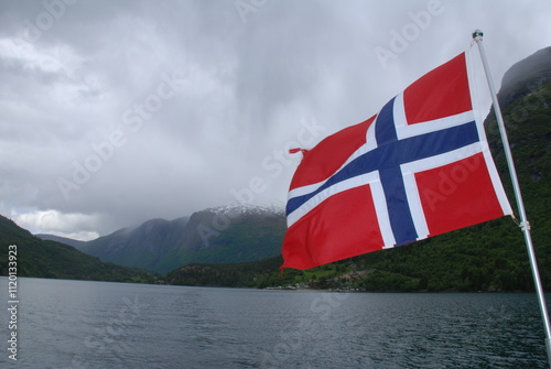 Foto norwegian flag