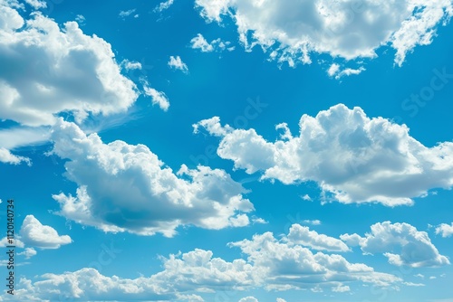 Fototapeta Naklejka Na Ścianę i Meble -  Image of Blue cloudy sky in daytime. Texture for background usage