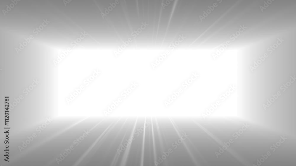 Abstract White Light Spread Animation Abstract White Light Spread Animation