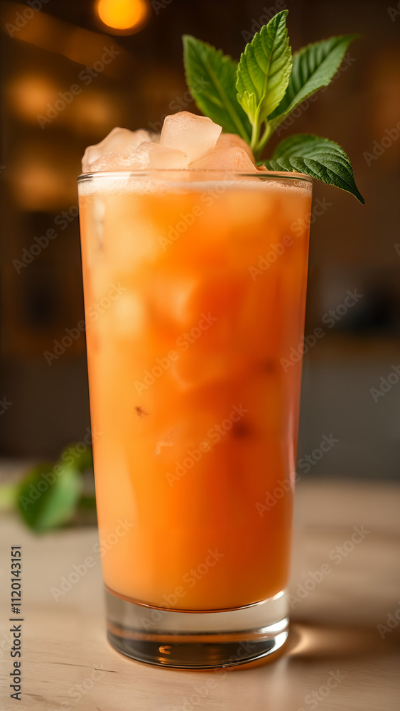 Refreshing Tropical Papaya Lime Slush Refreshing Tropical Papaya Lime Slush
