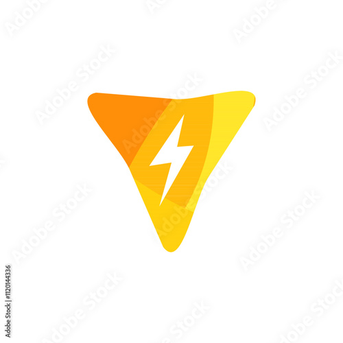 Electric energy logo icon power bolt thunder vector design