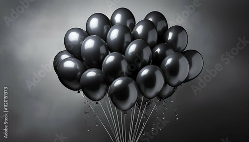 black balloons photo