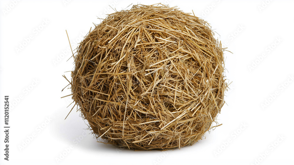 Obraz premium haystack isolated on white background