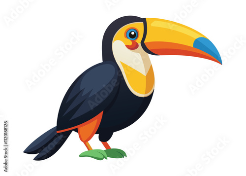 Shuya Chiba (千葉修也)  蝶画Toucan Bird (オオハシ) Shuya Chiba (千葉 修也) 蝶画