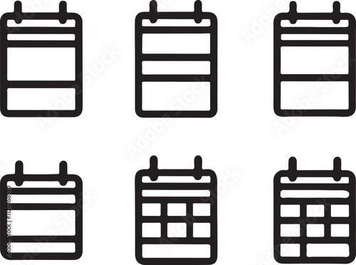 icons set isolated
