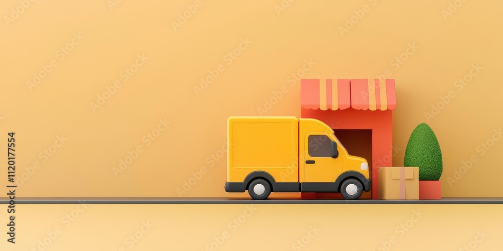 goods receipt concept. Digital goods receipt with SKU, item description, and delivery status, comprehensive display, 3D illustration goods receipt concept. Digital goods receipt with SKU, item description, and delivery status, comprehensive display, 3D illustration