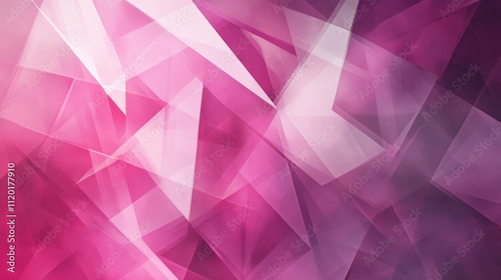 Abstract Geometric Pink Background Design Abstract Geometric Pink Background Design