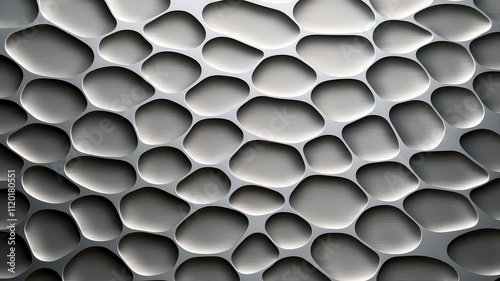 Material science alloys concept. Stainless steel alloy surface showing polished and etched patterns, industrial and artistic hybrid