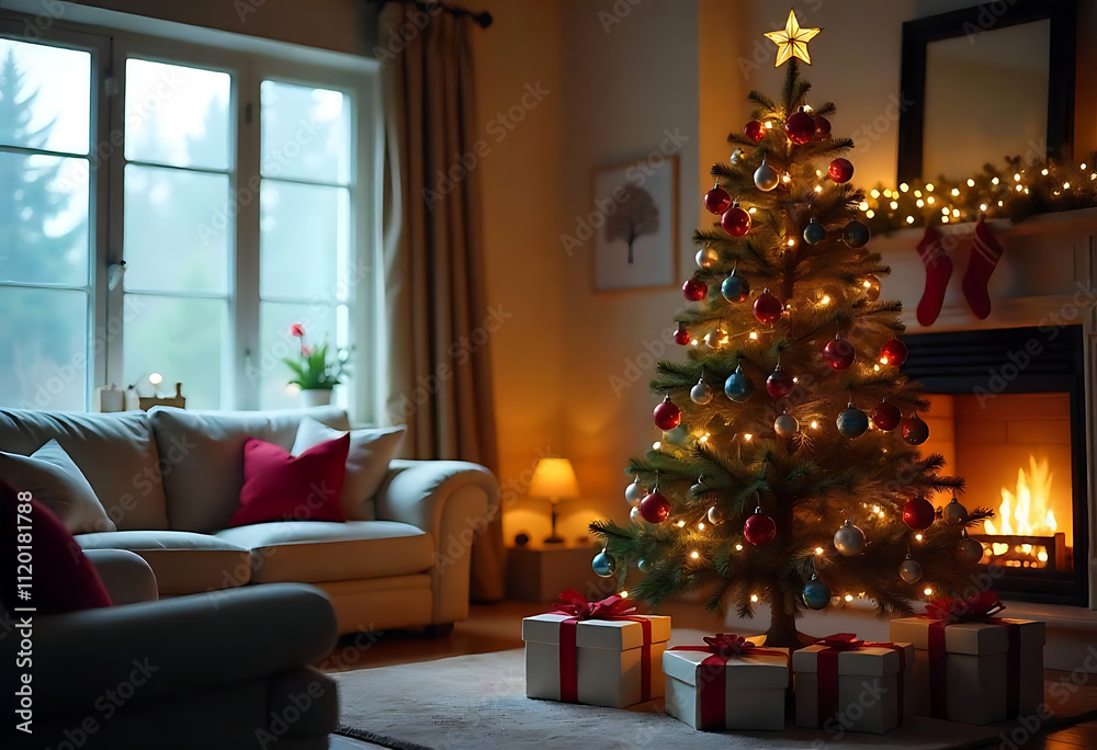 Christmas Tree with Decorations Christmas Tree with Decorations