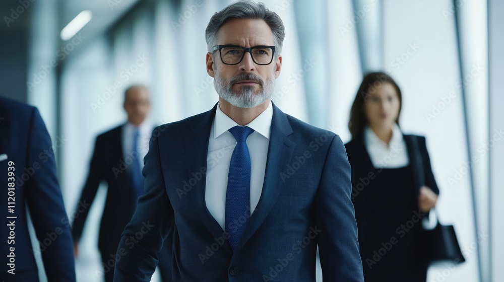 Businessman and employers, team together, business concept Businessman and employers, team together, business concept