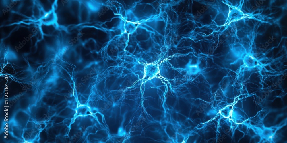 Artificial intelligence data matrix, pulsing luminescent bars in deep electric blue and soft white, complex neural connection projections, advanced machine learning aesthetic Artificial intelligence data matrix, pulsing luminescent bars in deep electric blue and soft white, complex neural connection projections, advanced machine learning aesthetic