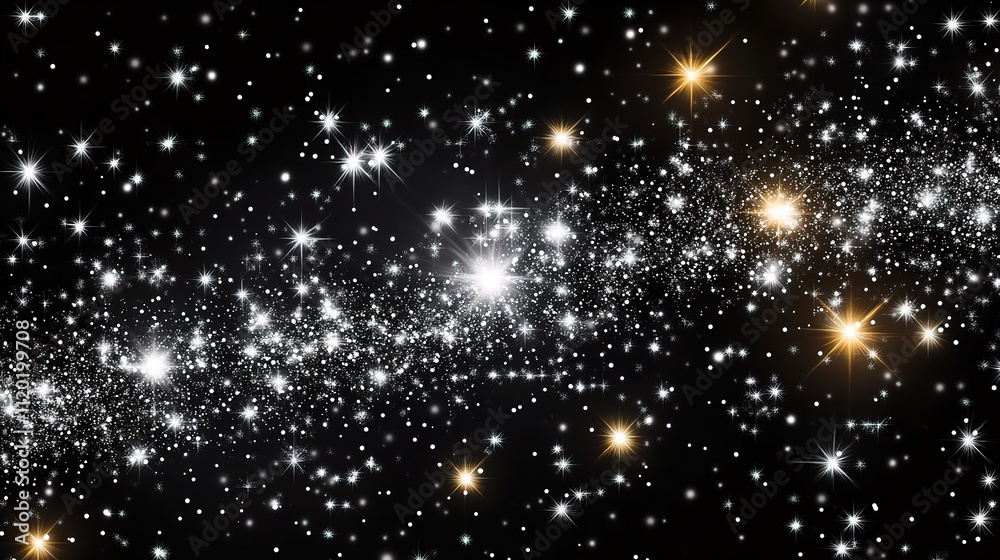 Sparkling Black Starry Wallpaper for Stunning Background Effects Sparkling Black Starry Wallpaper for Stunning Background Effects