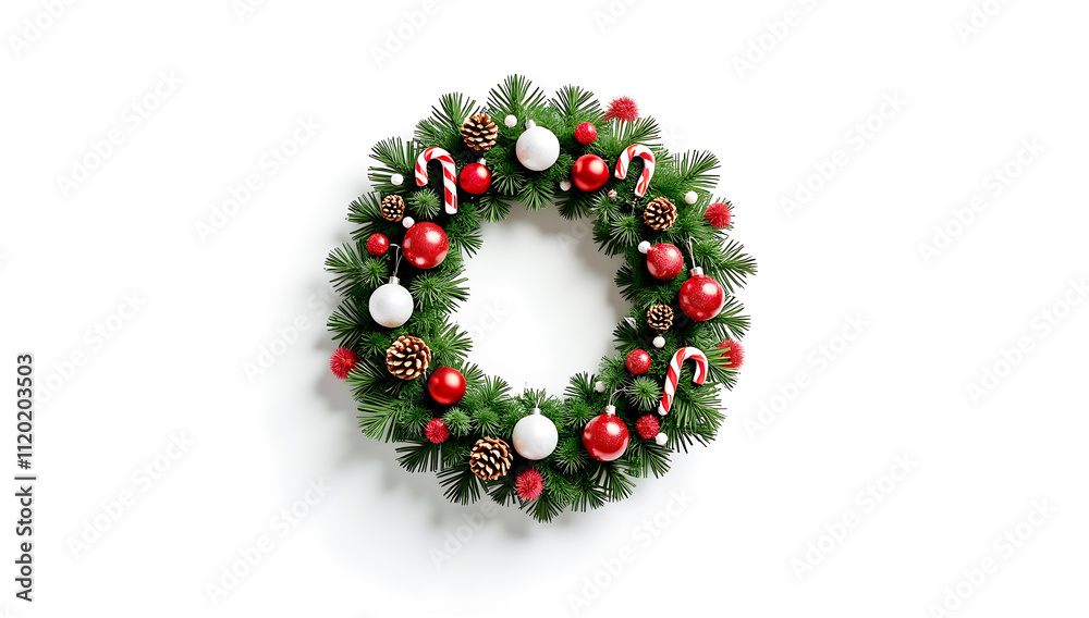 Christmas Numeric Character 0 made of tree decorations, festive ornaments, red and green color scheme, intricate design Christmas Numeric Character 0 made of tree decorations, festive ornaments, red and green color scheme, intricate design