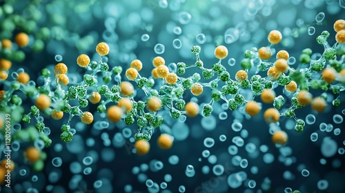 natural transpiration molecules chemistry science biology atoms and microscopic interaction in evolution.






