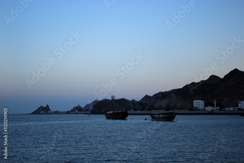 Oman Muscat Mutrah Sultan Qaboos mposque Mutrah bazar Oman sea photo