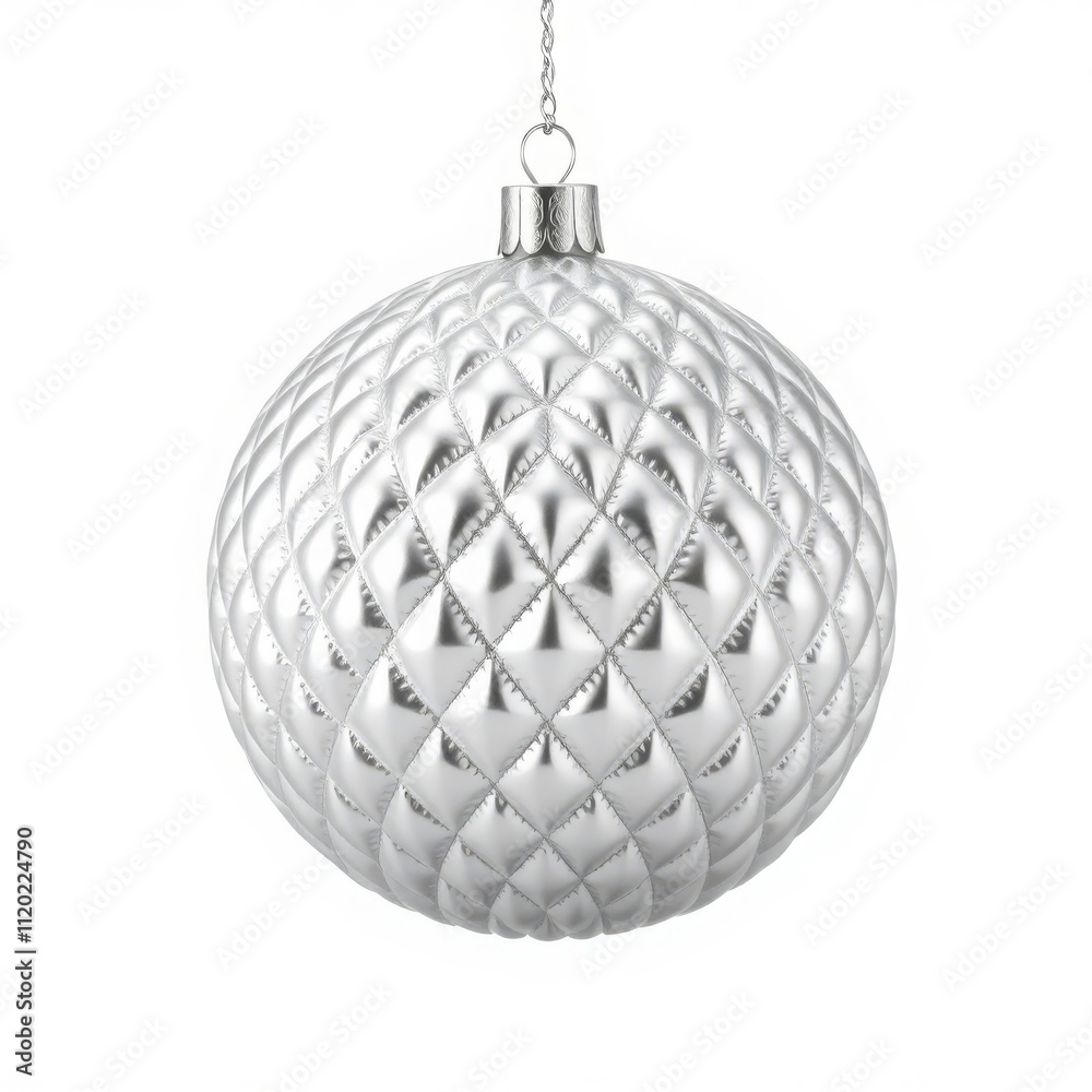 Obraz premium Classic Silver Ornament with Unique Pattern