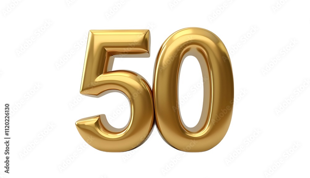 3d golden font number 3d golden font number