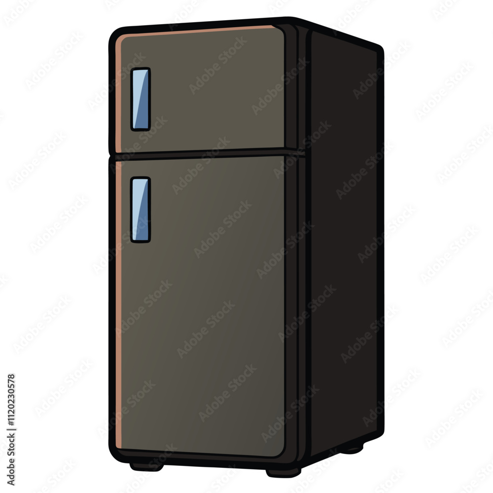 Fridge vector illustration Isolated on white background. Fridge vector illustration Isolated on white background.