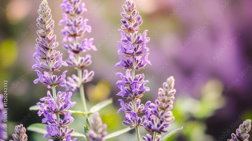 Close-up of vibrant lavender flower in a soft-focus background, showcasing nature's beauty. Close-up of vibrant lavender flower in a soft-focus background, showcasing nature's beauty.