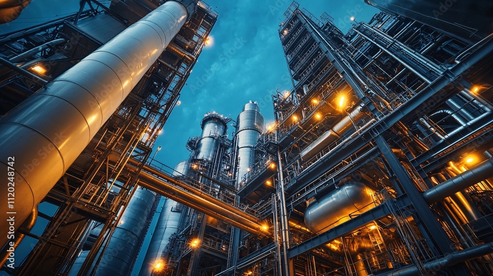 Sprawling Industrial Facility Housing Advanced Rocket Technology Sprawling Industrial Facility Housing Advanced Rocket Technology