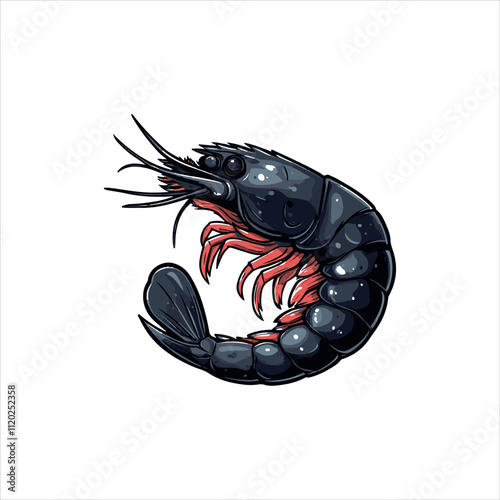 lobster on White background 