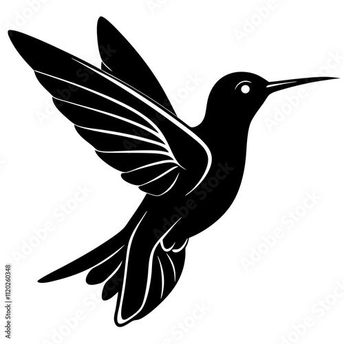 hummingbird and flower
