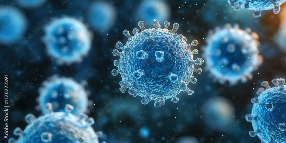 Bacterias, viruses, fungi and germs, various abstract microorganisms, human microbiota, parasites Bacterias, viruses, fungi and germs, various abstract microorganisms, human microbiota, parasites