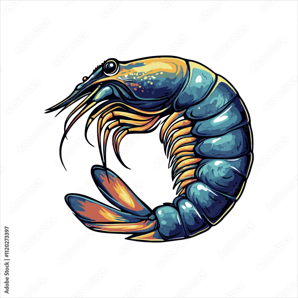 Obraz premium lobster on white background