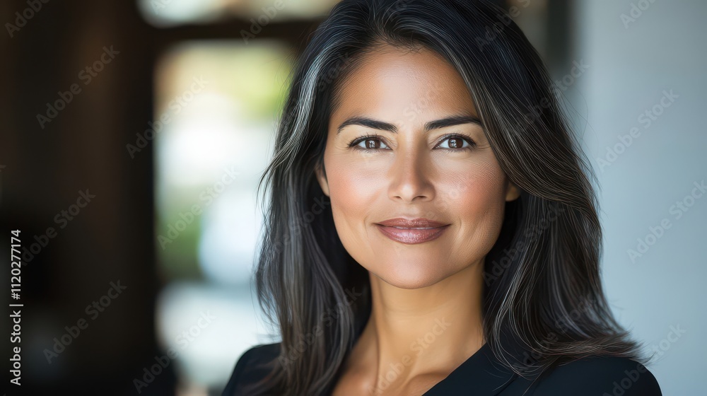 Confident Portrait of a Woman in Natural Light Confident Portrait of a Woman in Natural Light