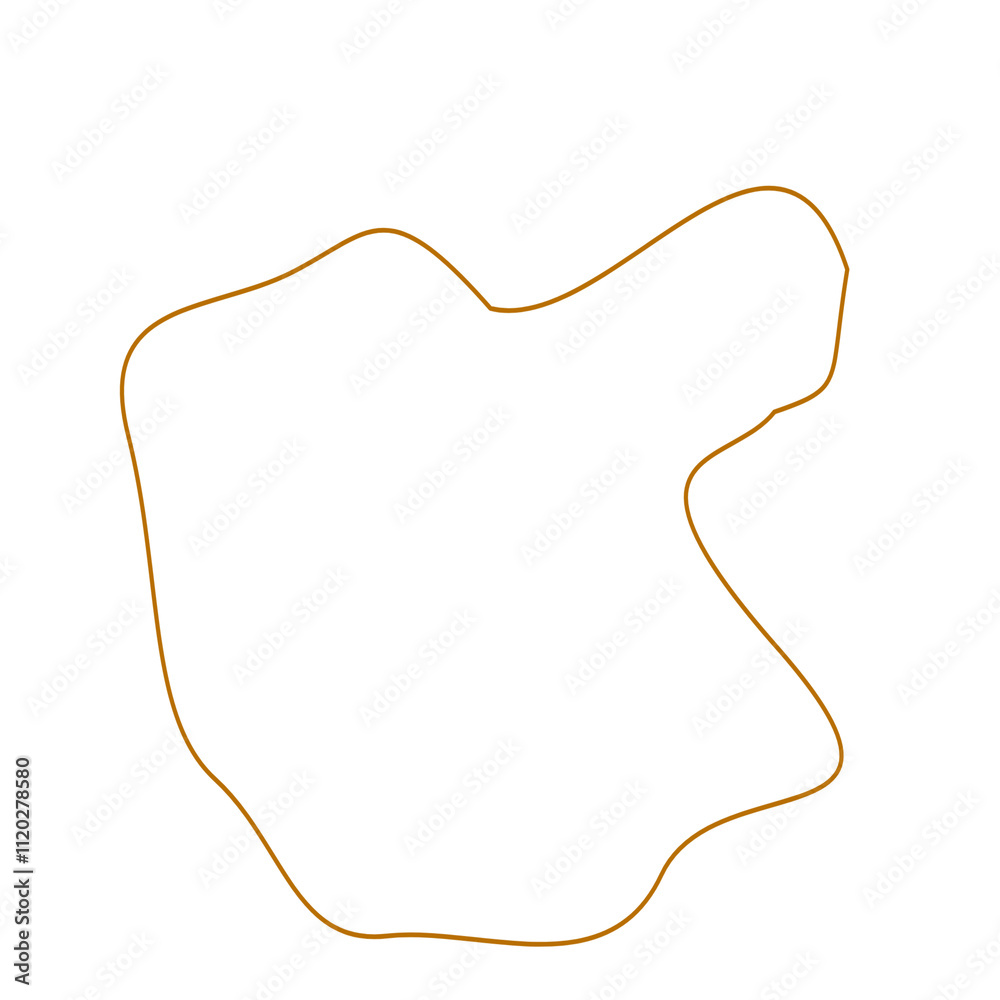 Abstract yellow single line art Abstract yellow single line art