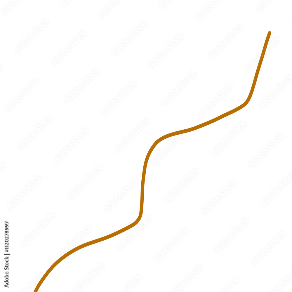 Wavy doodle line art Wavy doodle line art