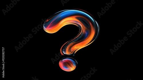The Colorful Question Mark