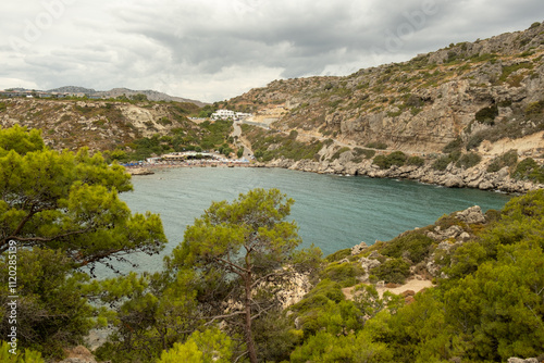 Cosy beach in greece