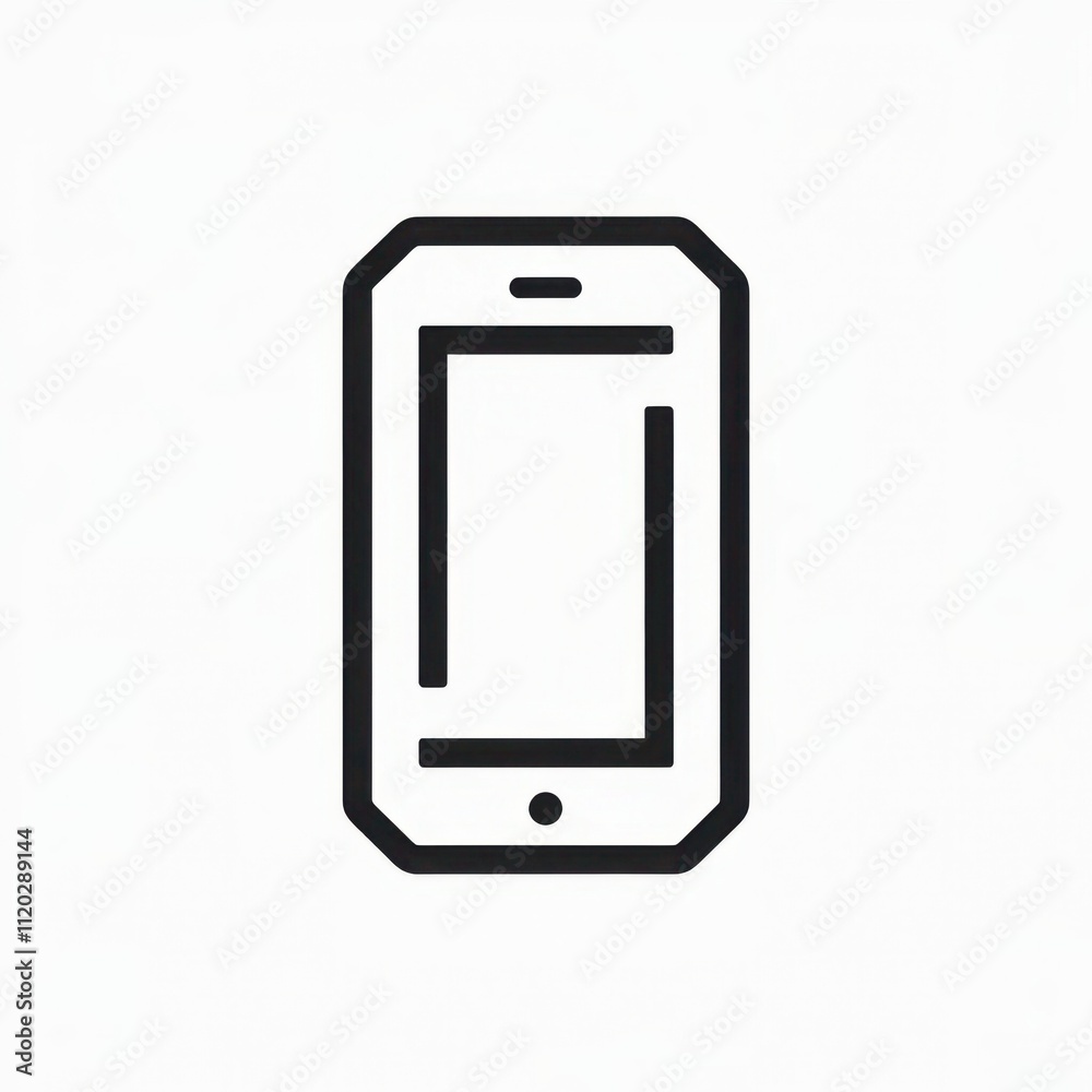 phone icon isolated on white background. phone icon isolated on white background.