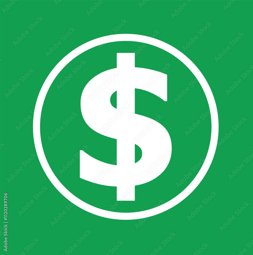 Dollar money coin icon. Flat illustration of dollar money currency vector icon for web design. Money icon. Dollar symbol. Dollar money coin icon. Flat illustration of dollar money currency vector icon for web design. Money icon. Dollar symbol.