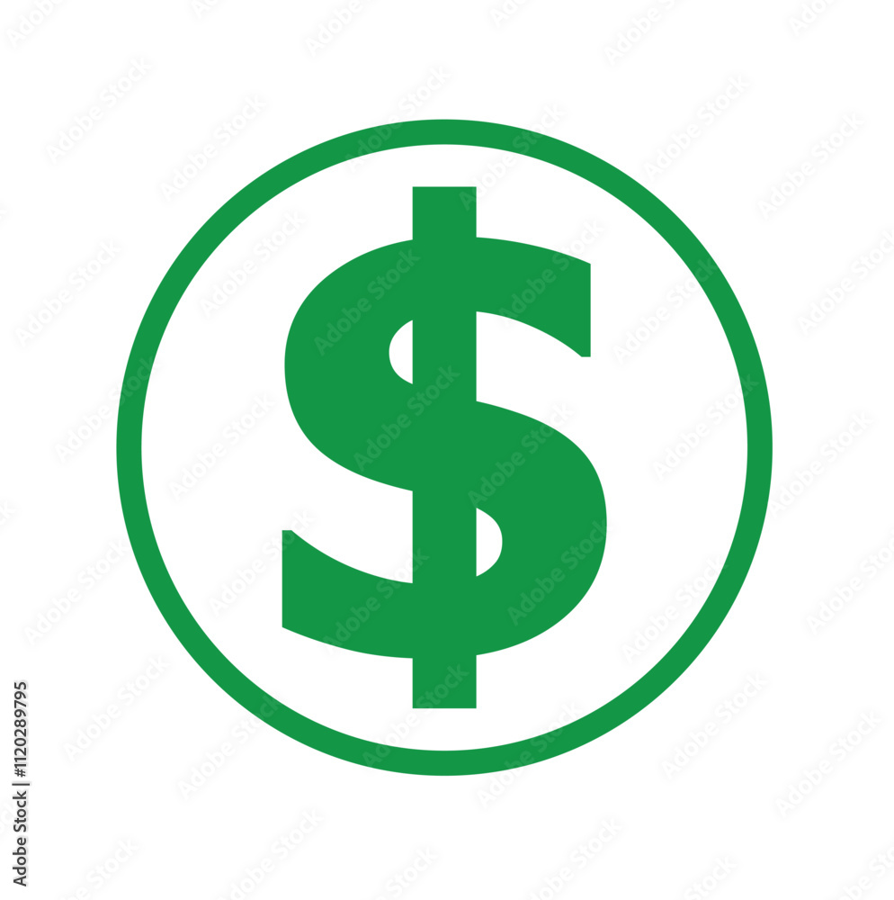 Dollar money coin icon. Flat illustration of dollar money currency vector icon for web design. Money icon. Dollar symbol. Dollar money coin icon. Flat illustration of dollar money currency vector icon for web design. Money icon. Dollar symbol.