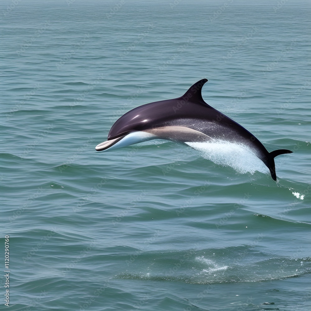Fototapeta premium dolphin in the water