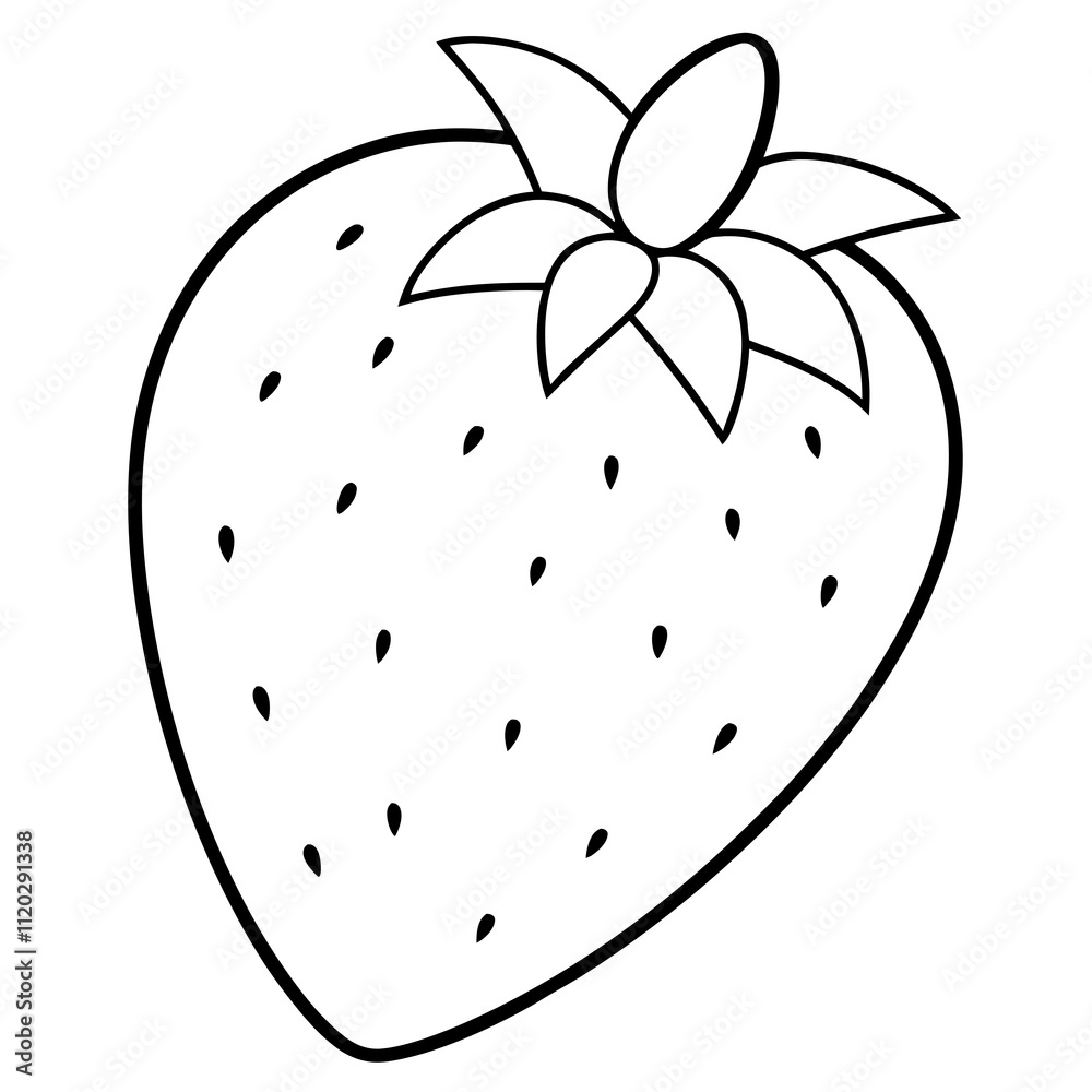 illustration of a strawberry illustration of a strawberry