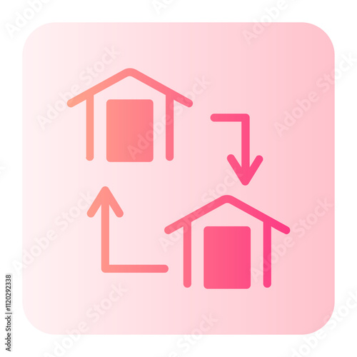 transfer gradient icon