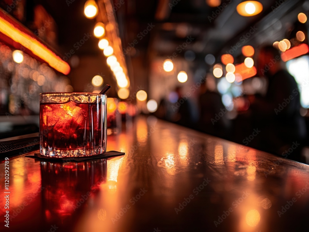 Experience vibrant mixology at a modern speakeasy bar in the heart of the city