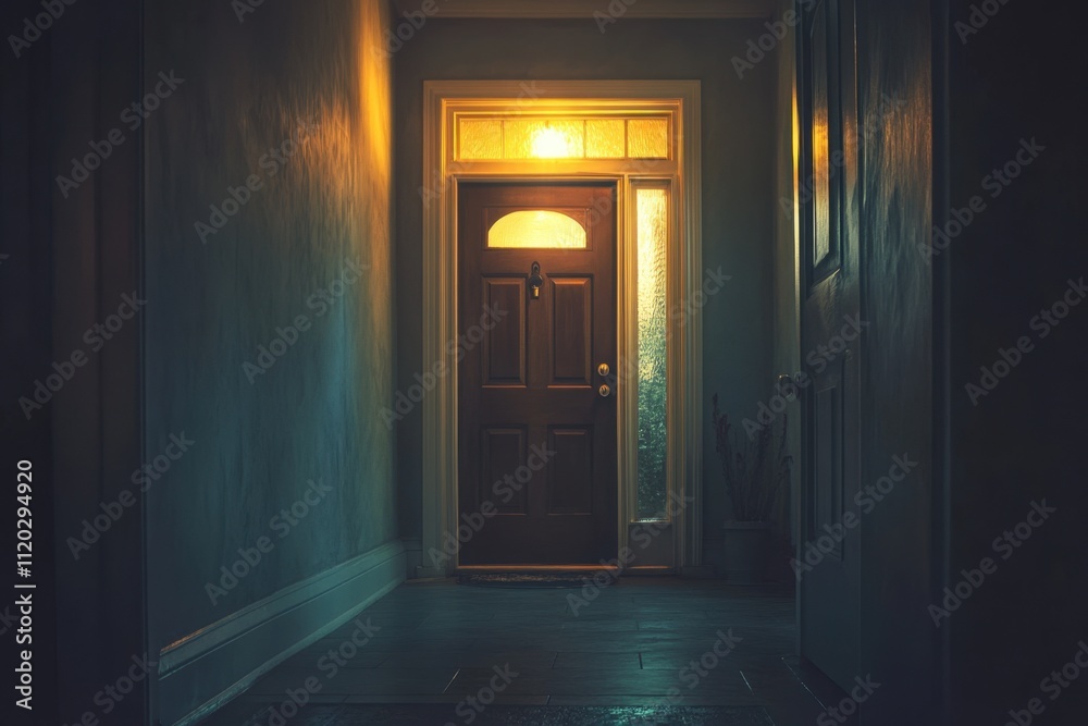 door to the light door to the light