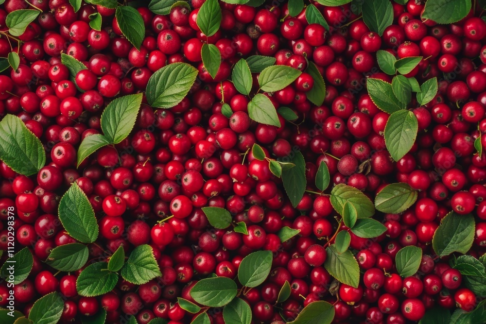 Lingonberry texture background, Vaccinium vitis-idaea fruits pattern, many partridgeberry mockup Lingonberry texture background, Vaccinium vitis-idaea fruits pattern, many partridgeberry mockup