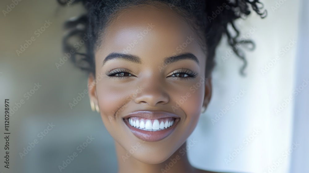 The Smiling Beautiful Woman The Smiling Beautiful Woman