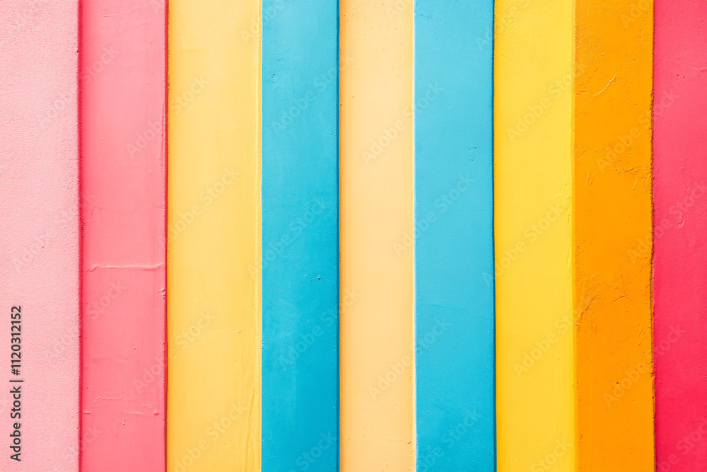 vibrant panels of vertical stripes in bright pastel tones including pink yellow and blue creating a cheerful modern design
vibrant panels of vertical stripes in bright pastel tones including pink yellow and blue creating a cheerful modern design