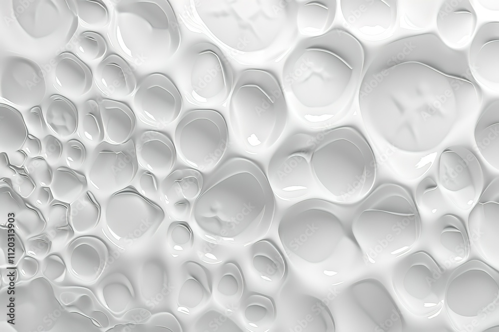 The image is a white background with a lot of small white circles The image is a white background with a lot of small white circles