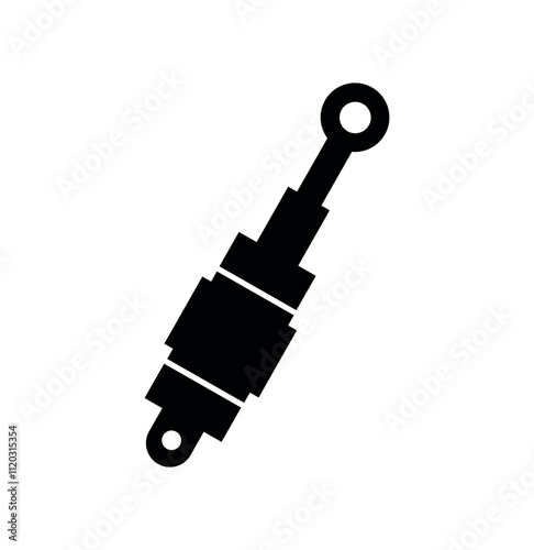 Hydraulic cylinder icon	