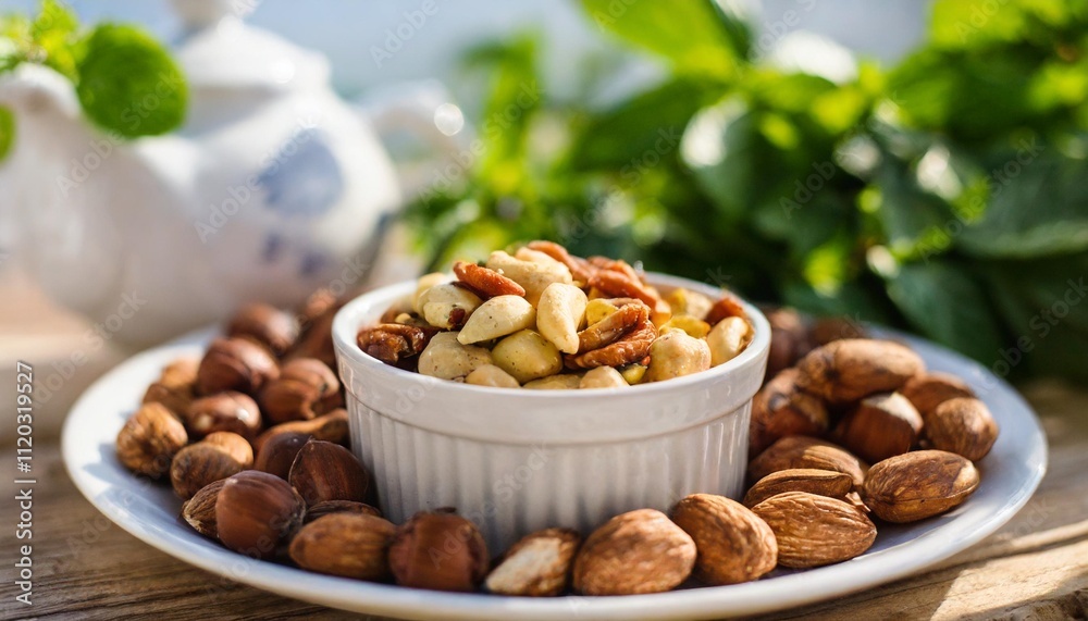 Nut-Based Recipes Captured in Wholesome and Healthy Food Photography Concepts Nut-Based Recipes Captured in Wholesome and Healthy Food Photography Concepts
