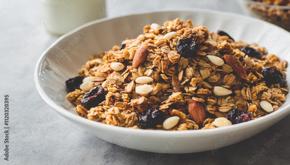Homemade Granola Recipes Styled in Natural and Minimalist Food Photography Presentations Homemade Granola Recipes Styled in Natural and Minimalist Food Photography Presentations