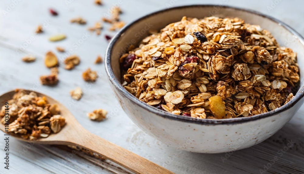 Homemade Granola Recipes Styled in Natural and Minimalist Food Photography Presentations Homemade Granola Recipes Styled in Natural and Minimalist Food Photography Presentations
